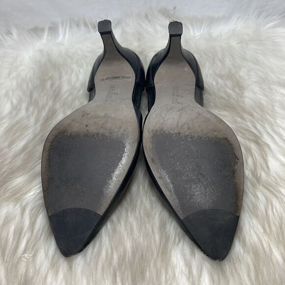 Paul Green Black Leather Cutaway Heel Sz.7.5 - Picture 6 of 8